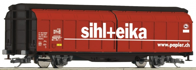 Slide wall Box car "Sihl-Papier"<br /><a href='images/pictures/Roco/37543_HM_rgb.jpg' target='_blank'>Full size image</a>